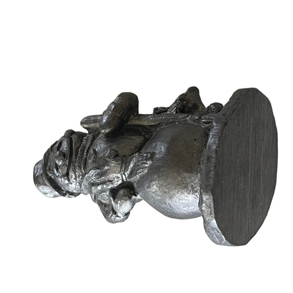 Vintage Michael Ricker Pewter snowman Figurine 1987 - Picture 6 of 14